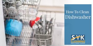 image of how to clean dishwasher